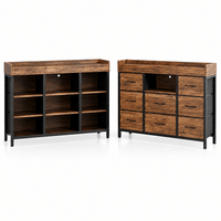 Commode à 8 tiroirs avec LED | Comodela